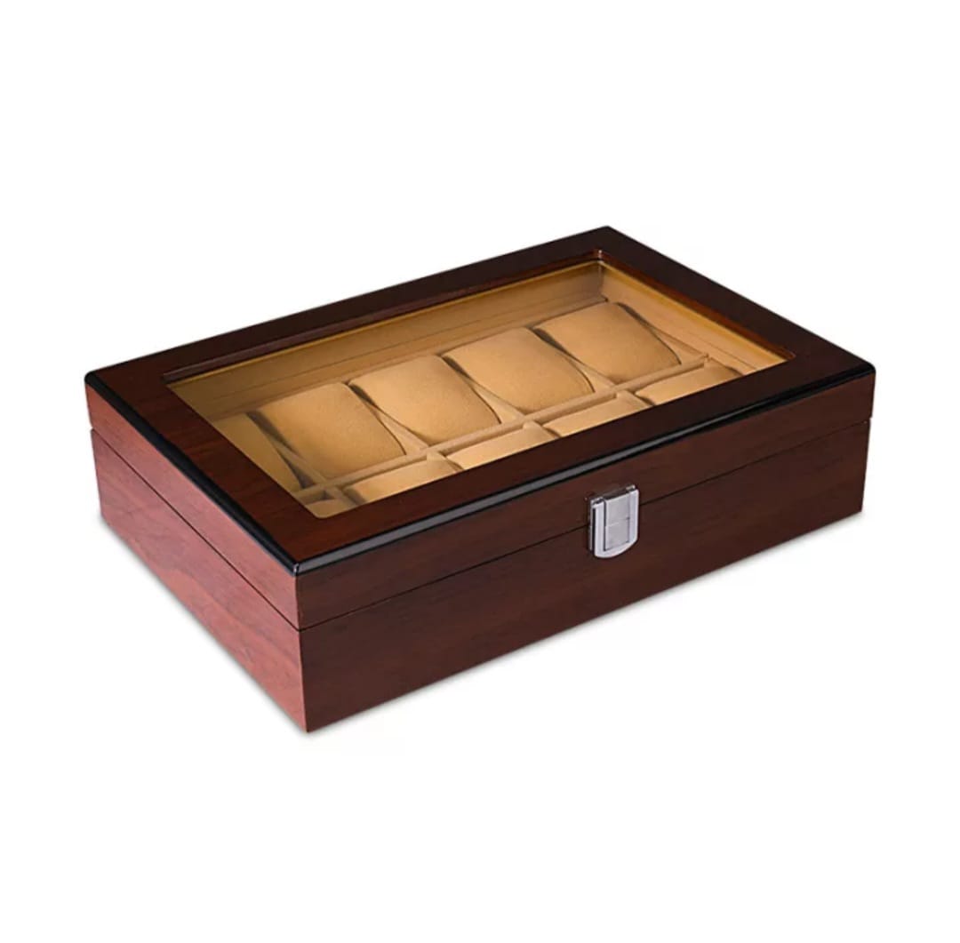 Wooden Luxury Wrist watch Storage box