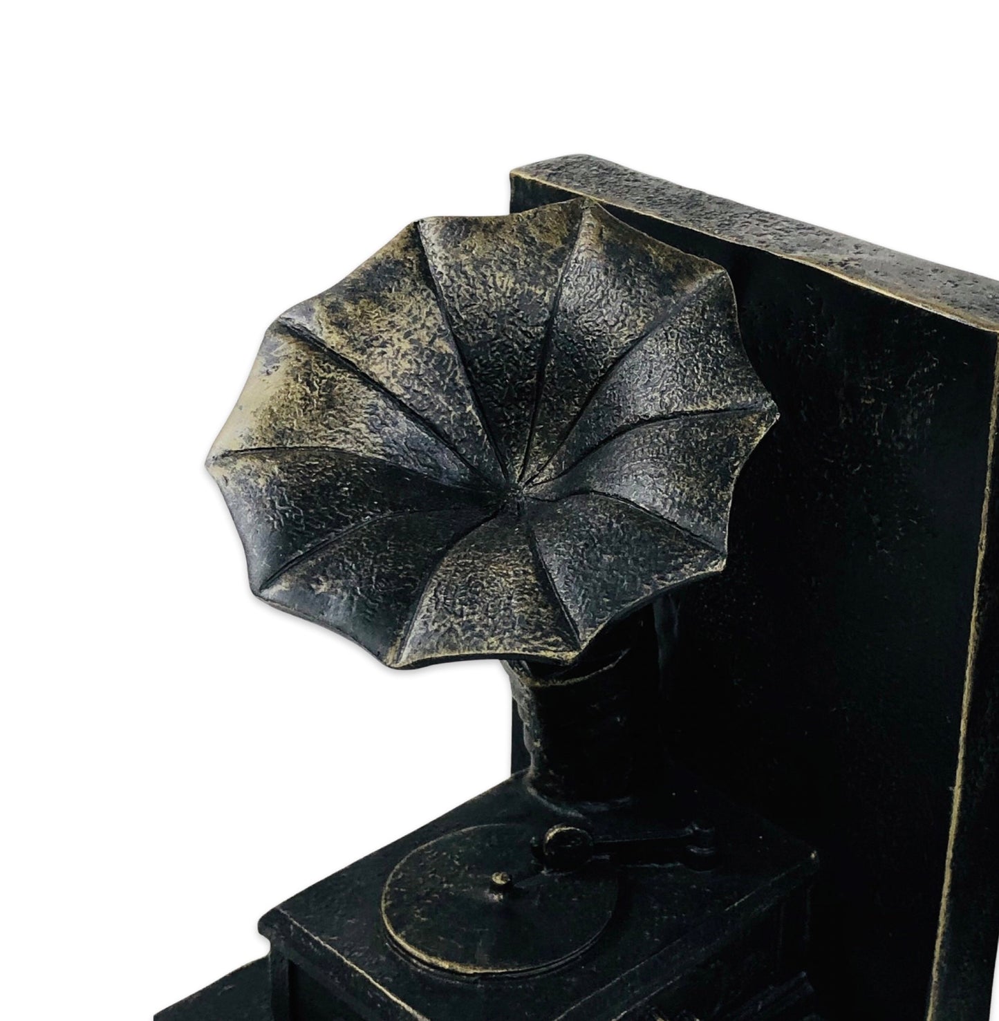 Vintage Gramophone Bookends
