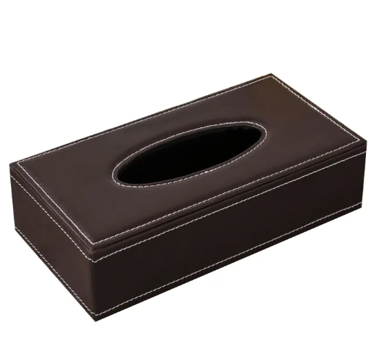 Leather Tissue Box