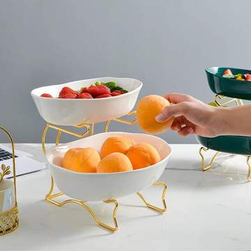 Irregular Nordic Serving Bowl Tray