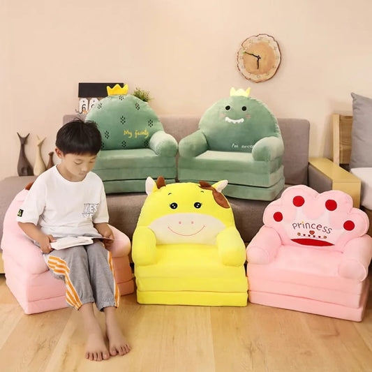 Foldable Kids Sofa Chair & Bed