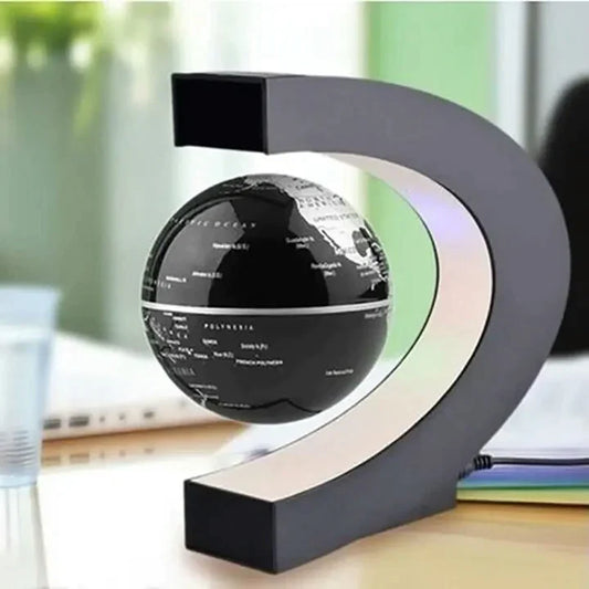 LED FLOATING GLOBE MAGNETIC LEVITATION DESK NIGHT LAMP