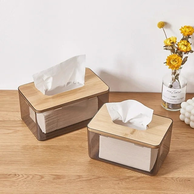 Desktop Storage Box Detachable Wear-resistant Modern Simple Tissue Box Holder