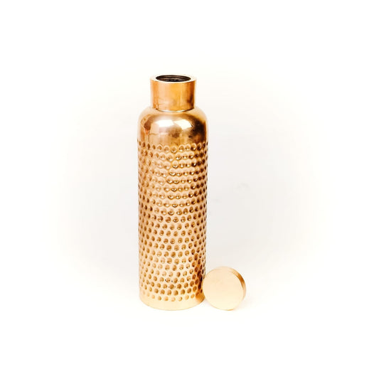 Copper Water Bottle - 100% Pure Copper