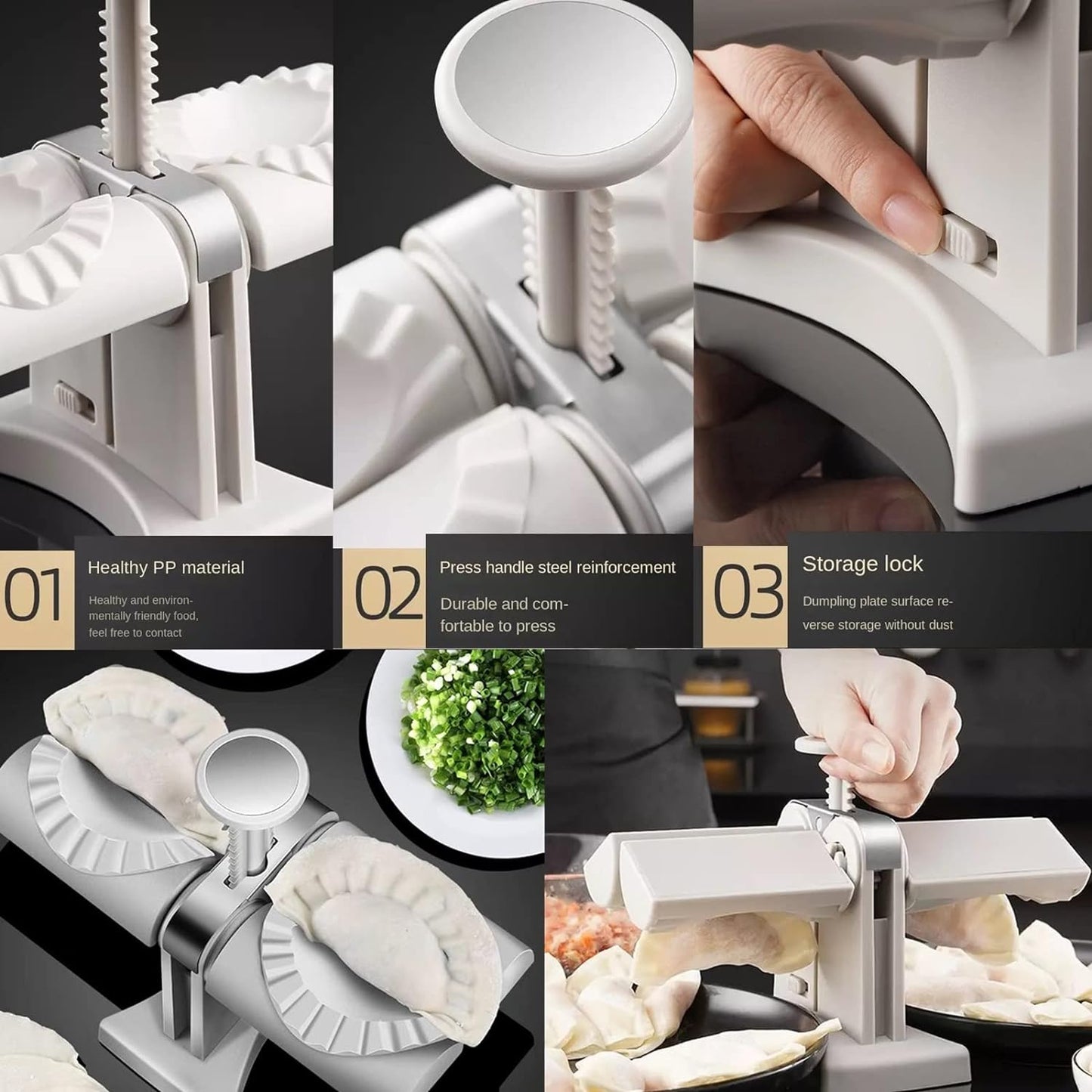 Double Head Dumpling Maker