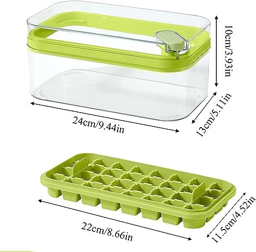 Button Press Ice Cube Tray