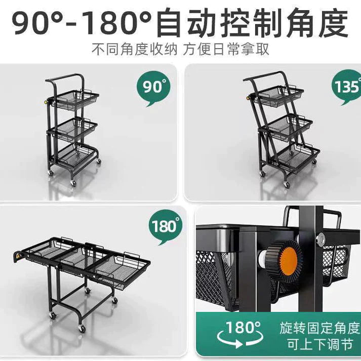 Metal Folding Storage Rack