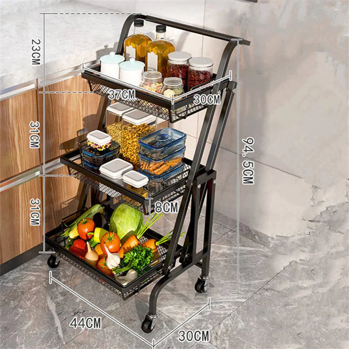 Metal Folding Storage Rack